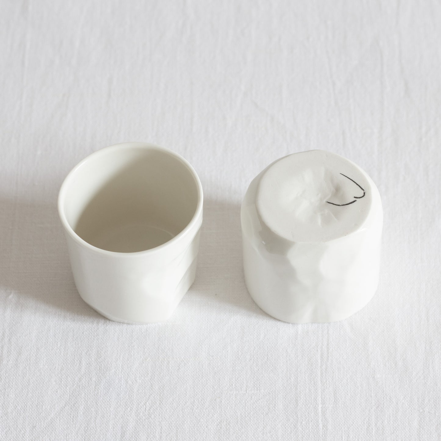 Duo de petits verres "Iceberg"