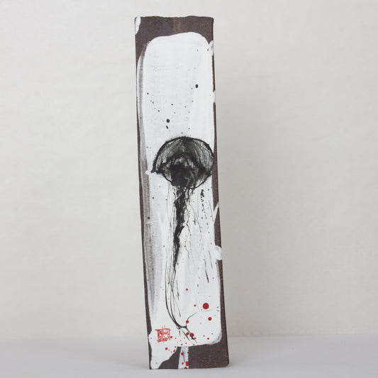 Tuile décorative 4 "Les méduses"