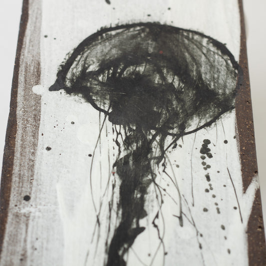 Tuile décorative 4 "Les méduses"