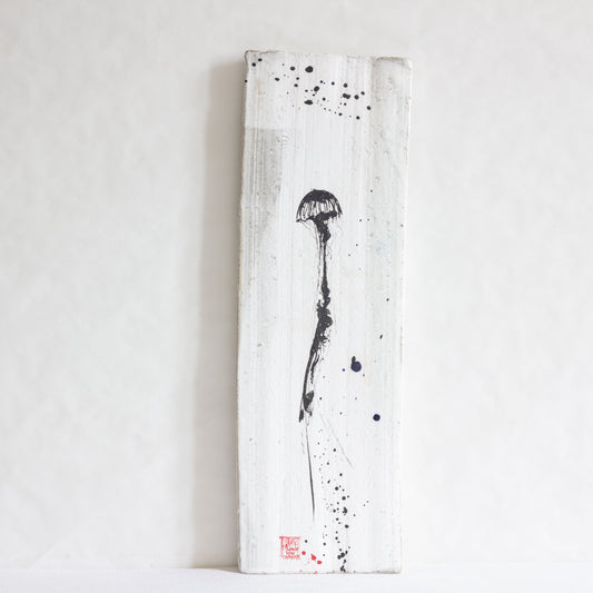 Tuile décorative 1 "Les méduses"