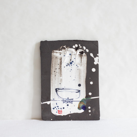 Plaque décorative 5 "Les bols"