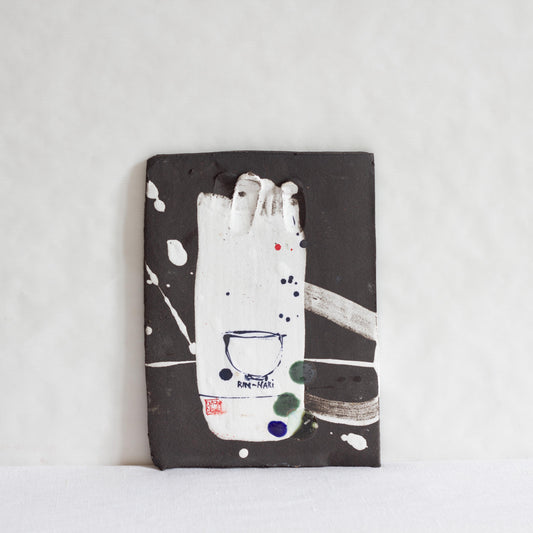 Plaque décorative 9 "Les bols"