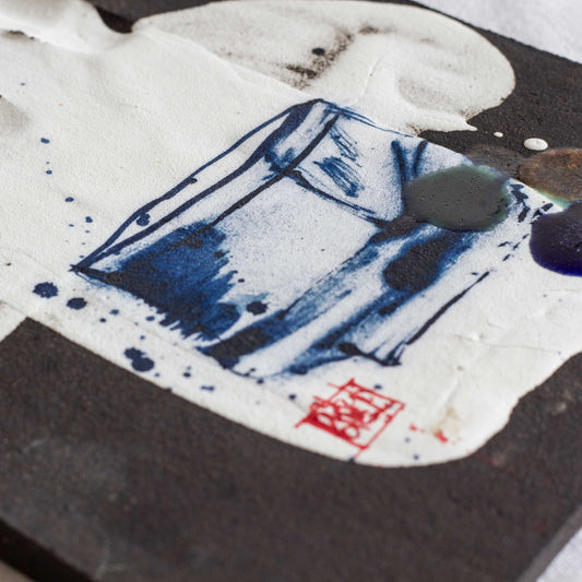 Plaque décorative 3 "Les bols"