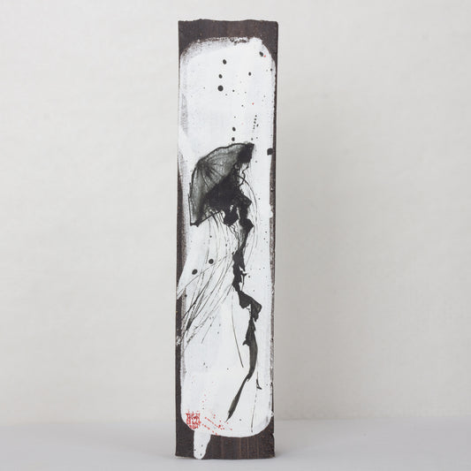 Tuile décorative 3 "Les méduses"